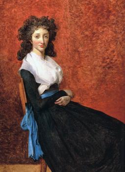 雅尅-路易 大衛 Portrait of Louise Trudaine 雅尅-路易 大衛 Portrait of Louise Trudaine